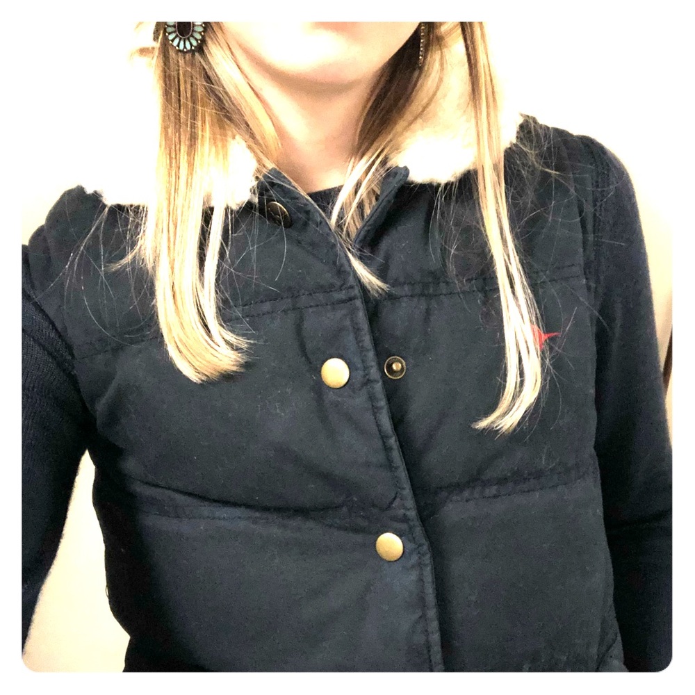 Jack Wills Thick Sherpa-Like Vest